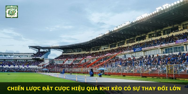 Chiến lược đặt cược hiệu quả khi kèo có sự thay đổi lớn
